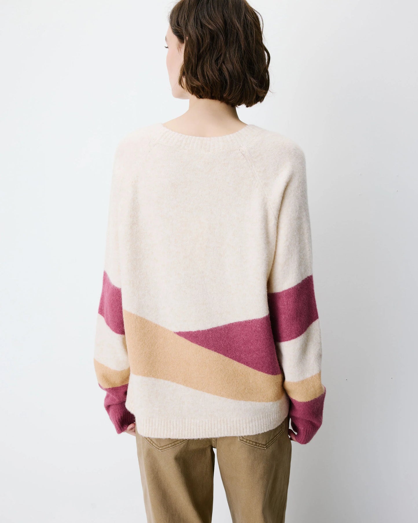 ARLO CREW-NECK PRINTED SWEATER