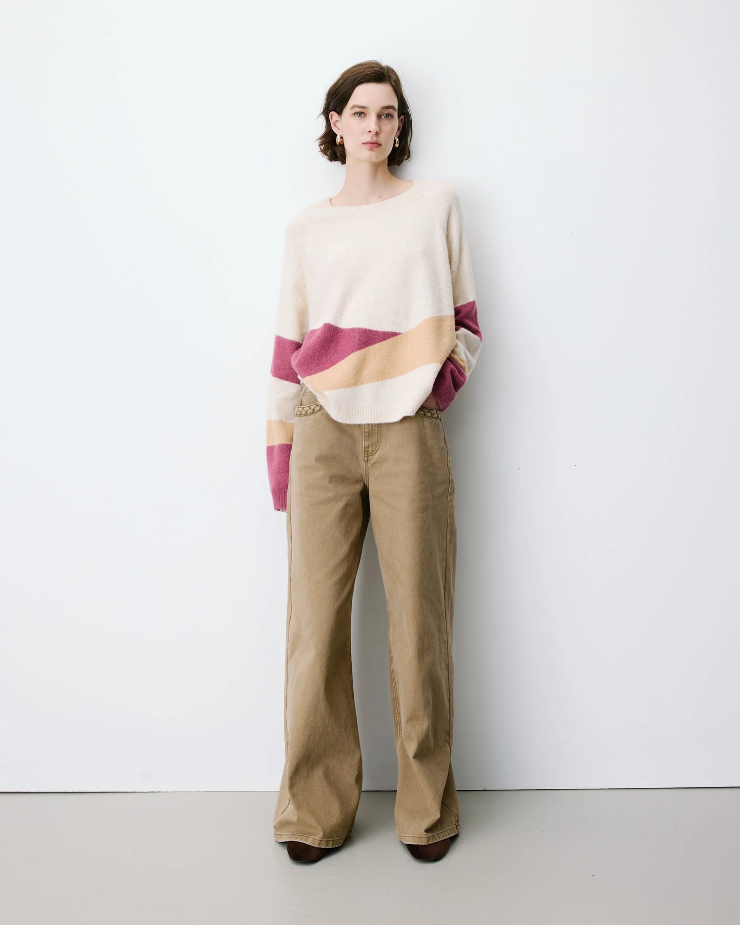 ARLO CREW-NECK PRINTED SWEATER