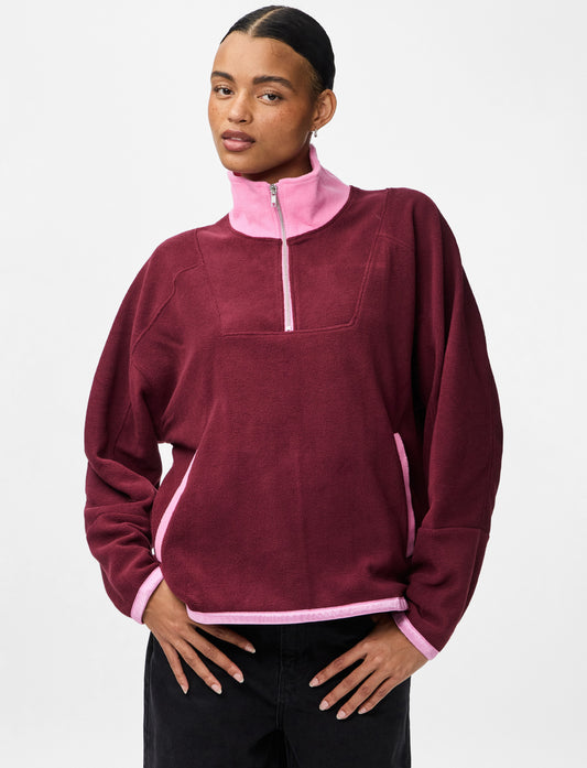 PCDEBZ HALF ZIP POCKET FLEECE