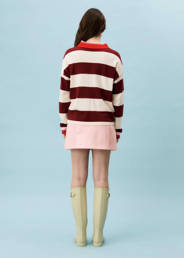 AMBROISIE BORDEAUX SWEATER