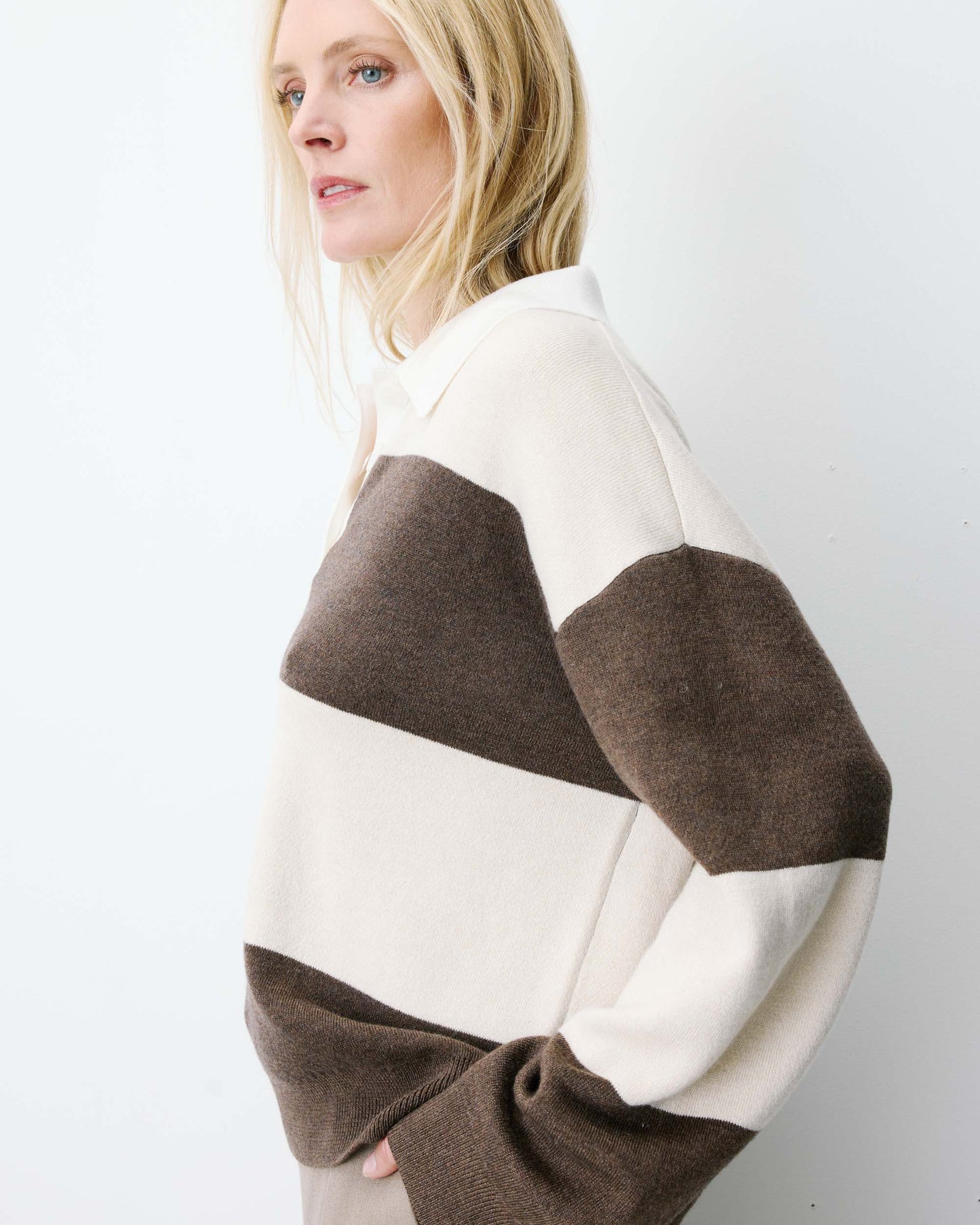 ASTRE POLO SWEATER