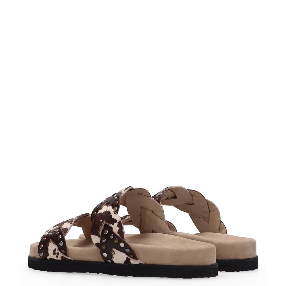 Evie Cow Dark Brown