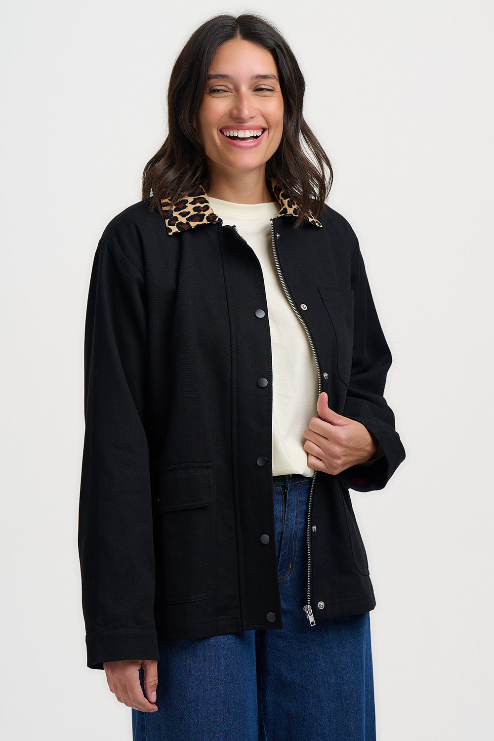 Raye Barn Jacket Black