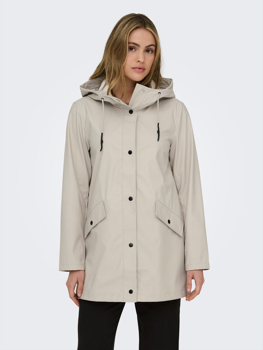 ONLELISA RAINCOAT SILVER LINNING