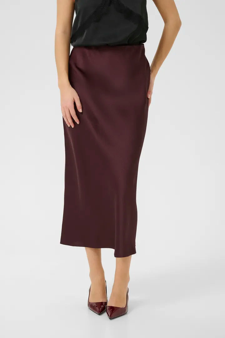 KAlotte Skirt Burgundy
