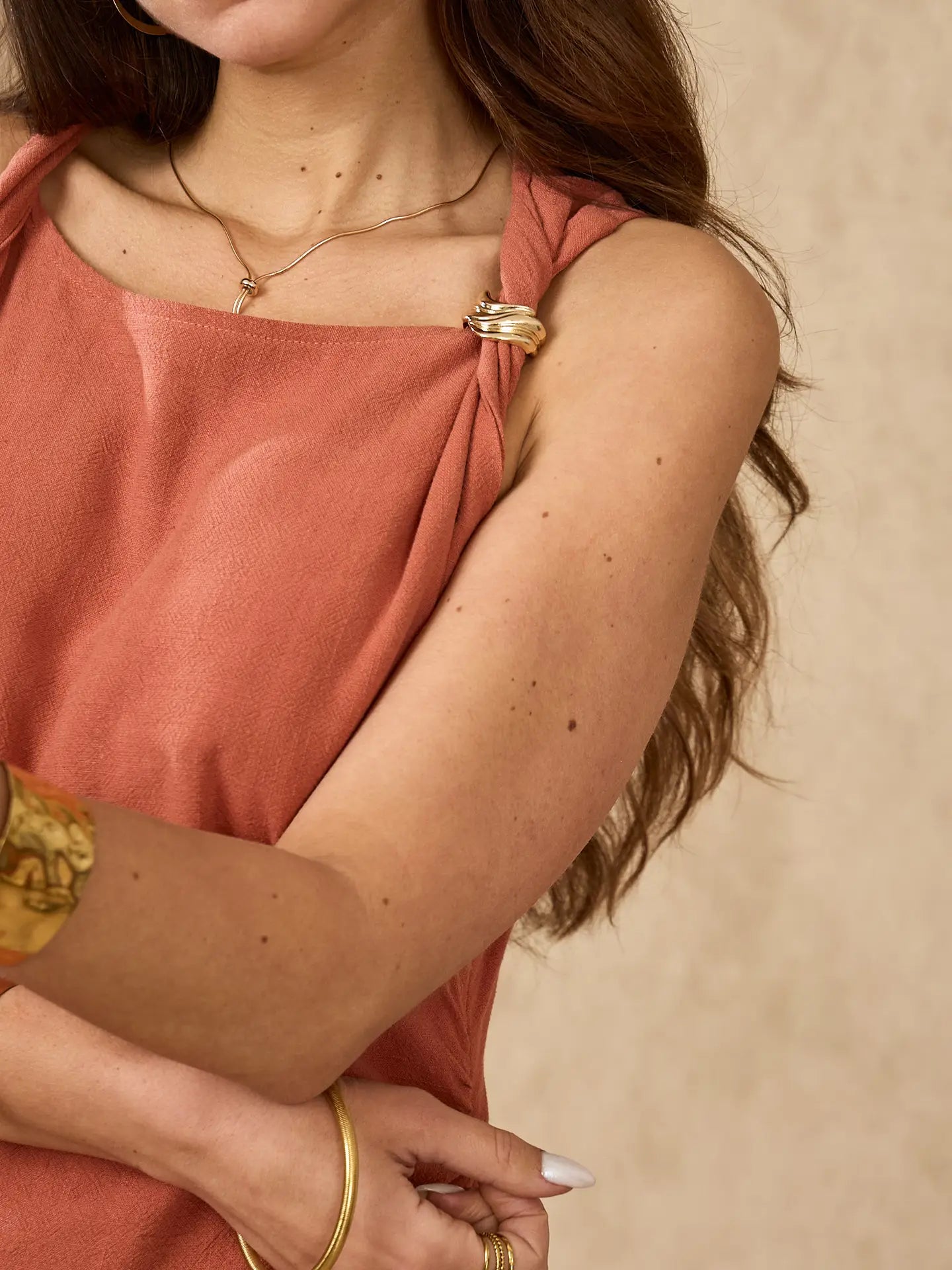 Lovie & Co Dress with Gold Buckle