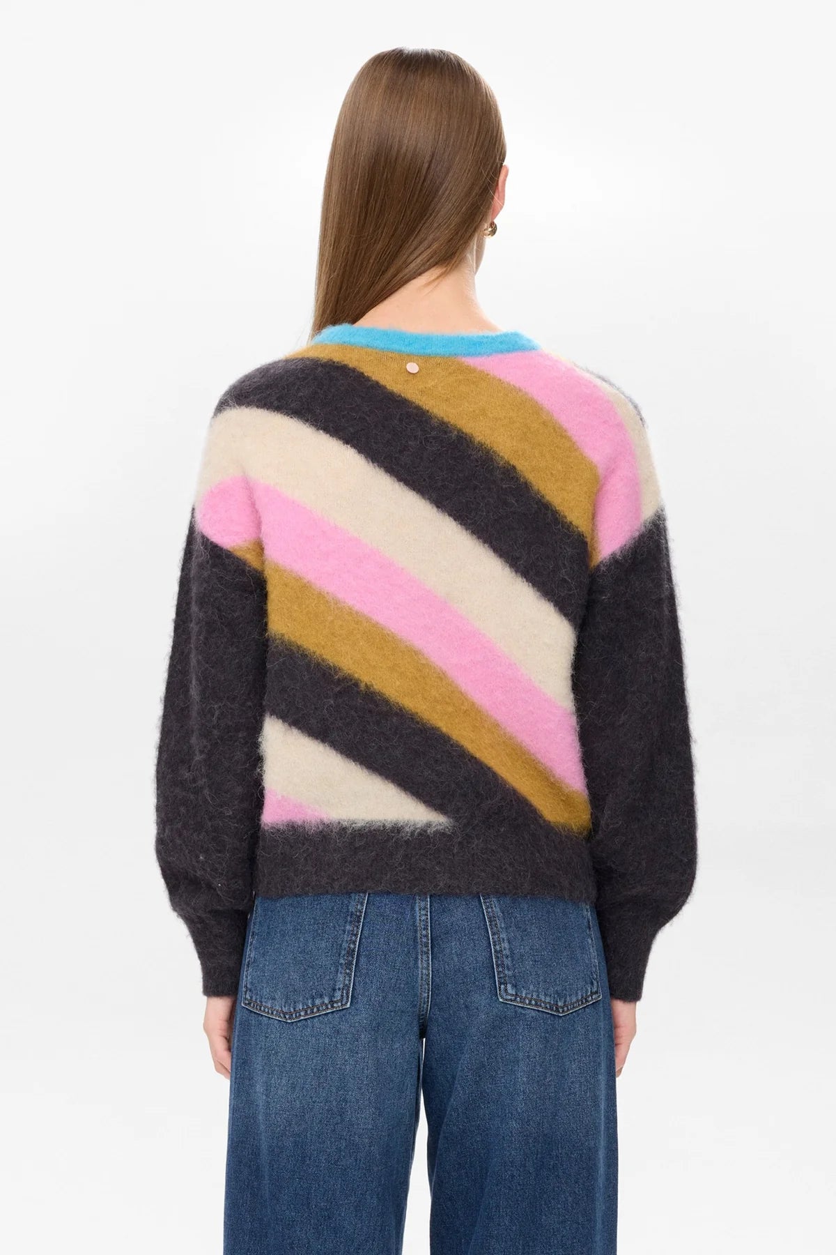 NUSURI MULTI STRIPE PULLOVER