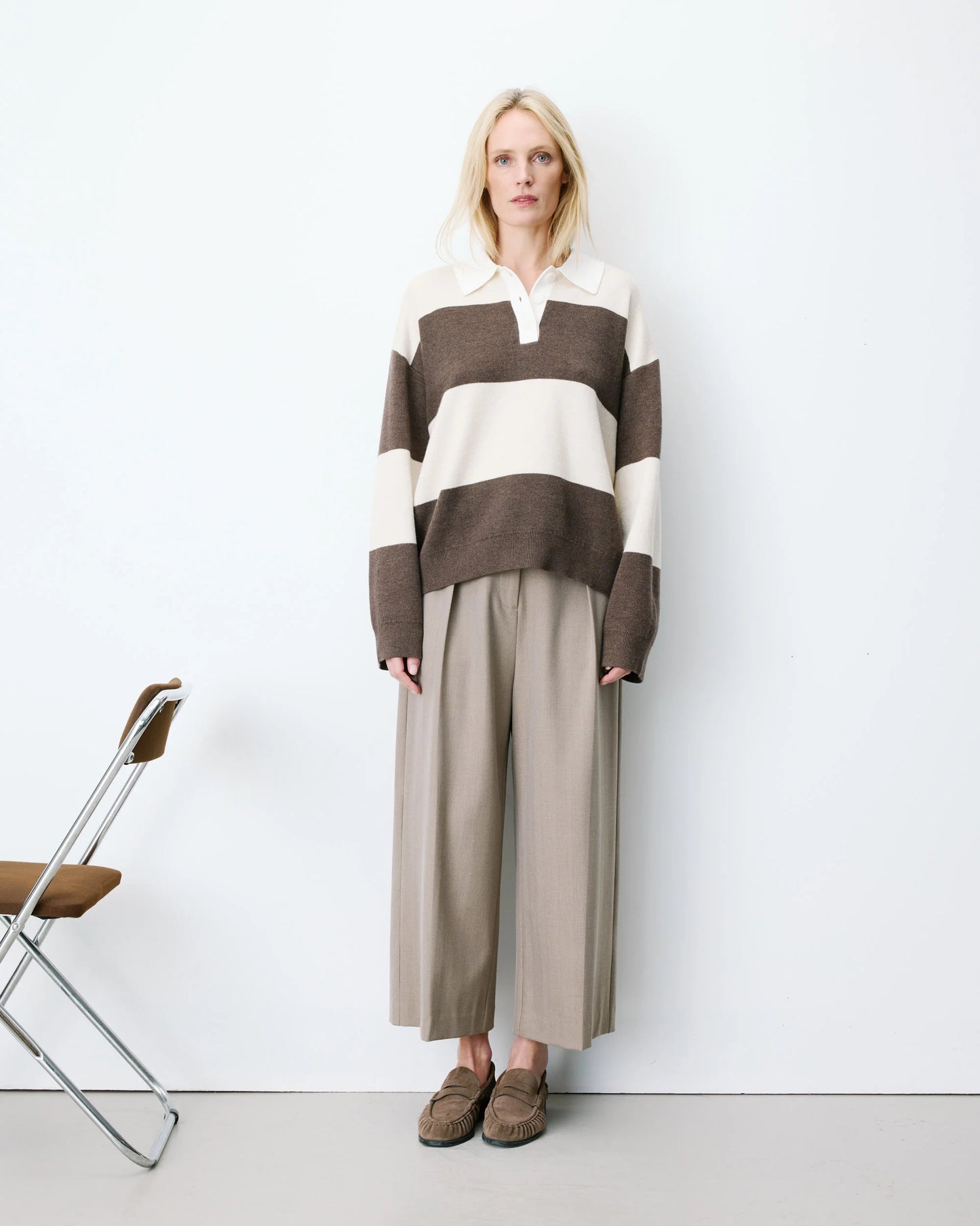 ASTRE POLO SWEATER