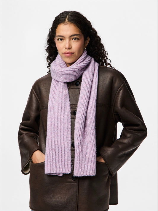 PCMILLA LONG SCARF LILAC