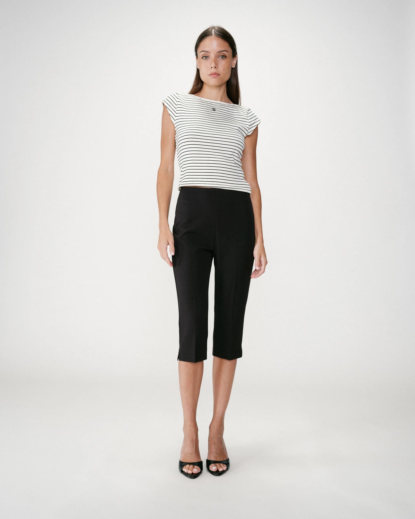 WHERE CAPRI PANTS NOIR
