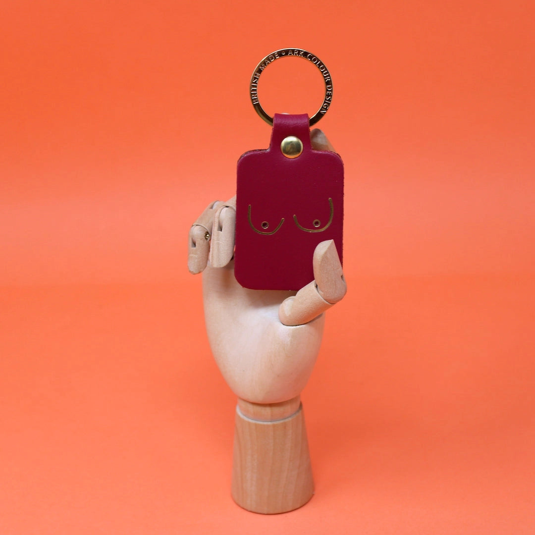 Keyring Nwydus Bŵbs Magenta