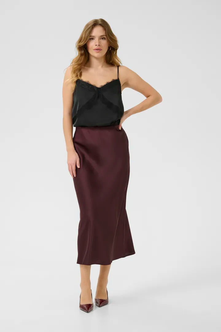 KAlotte Skirt Burgundy