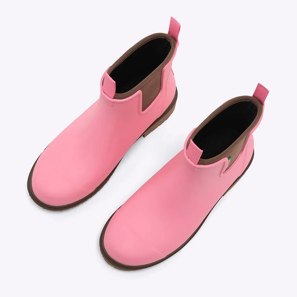 Bobbi Ankle Wellies Musk Pink