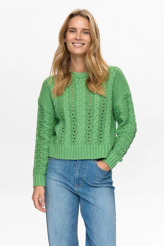 NUREMI PULLOVER - Vibrant Green