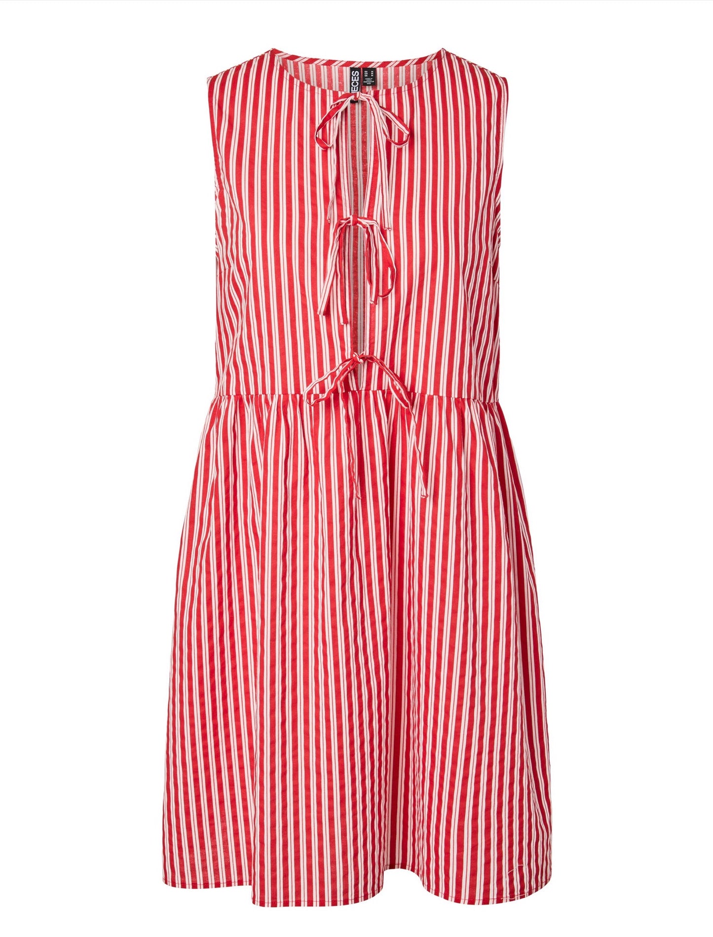 PCJOLLY TIE SHORT DRESS