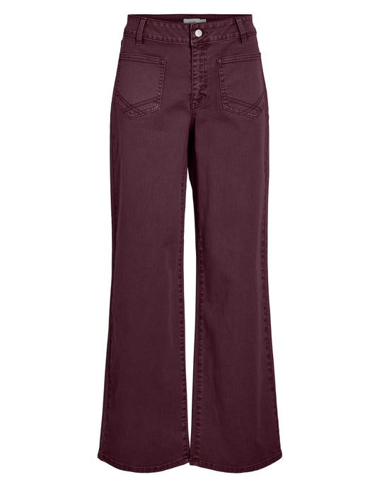 VILORIE WIDE POCKET COLOR JEANS