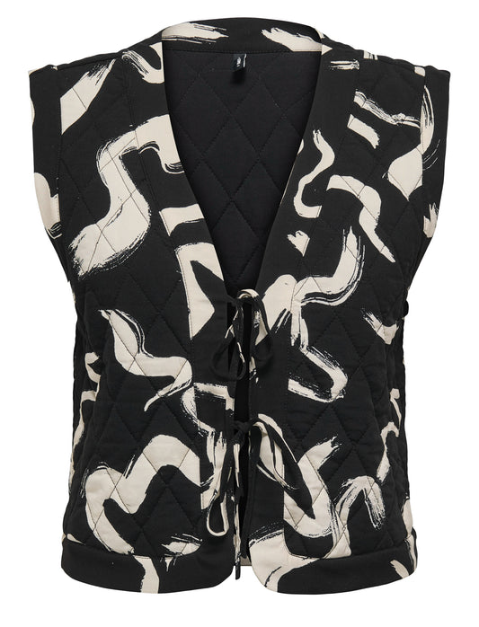 ONLNOVELLA QUILT TIE VEST