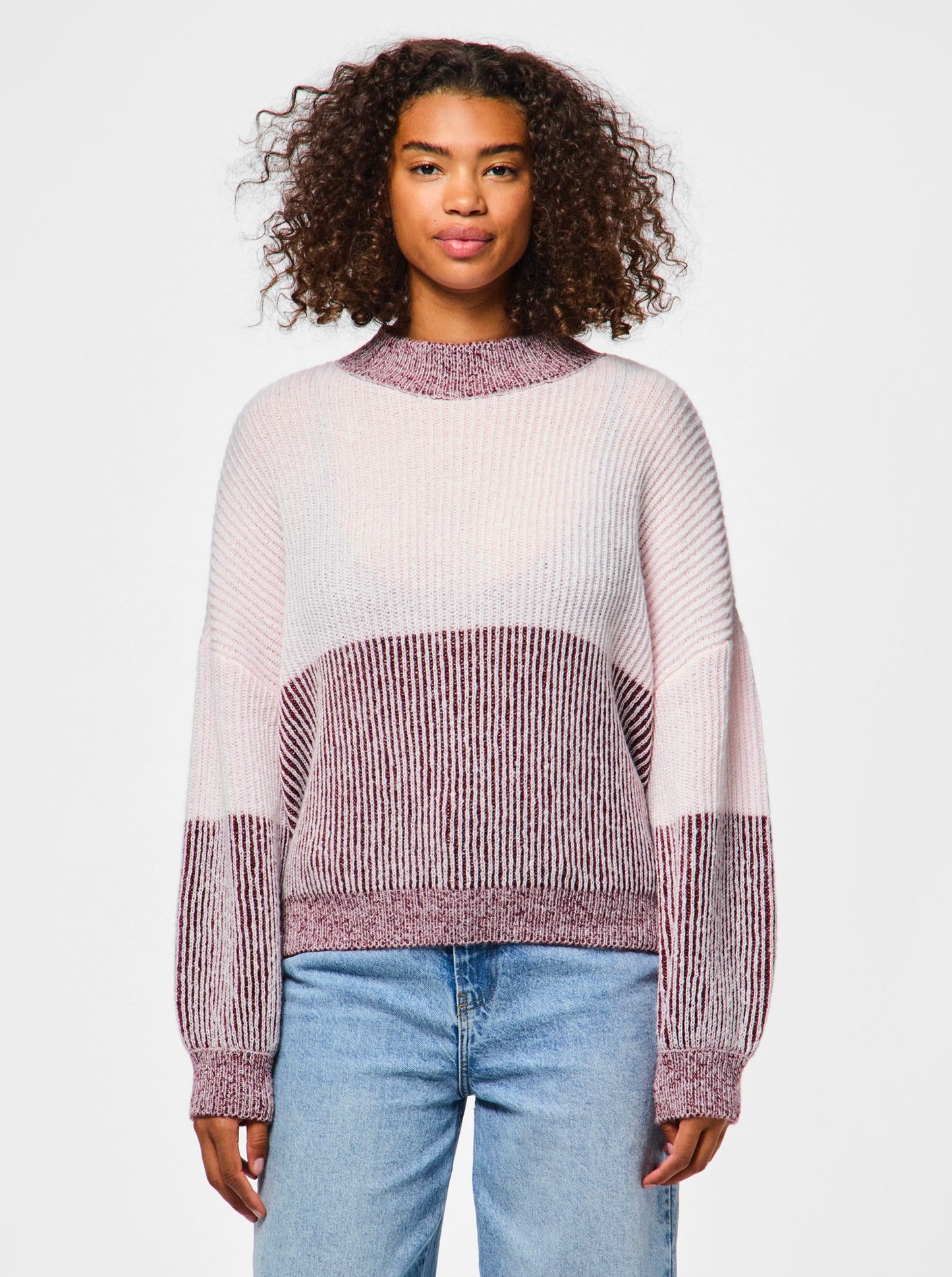 PCNELLA LS O-NECK KNIT