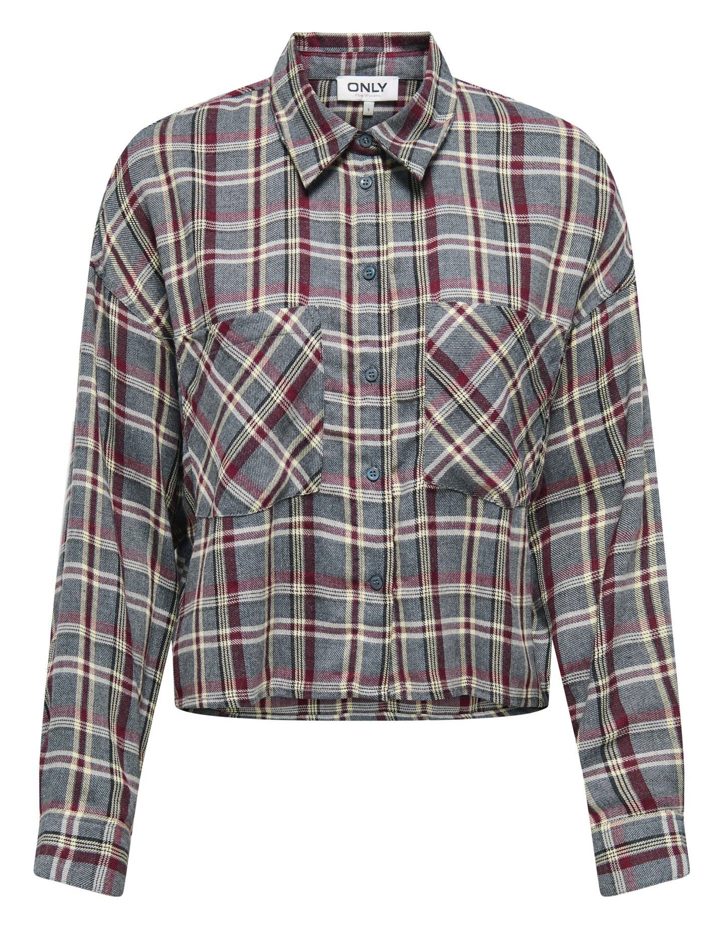 ONLRILEY LIFE SHORT CHECK SHIRT