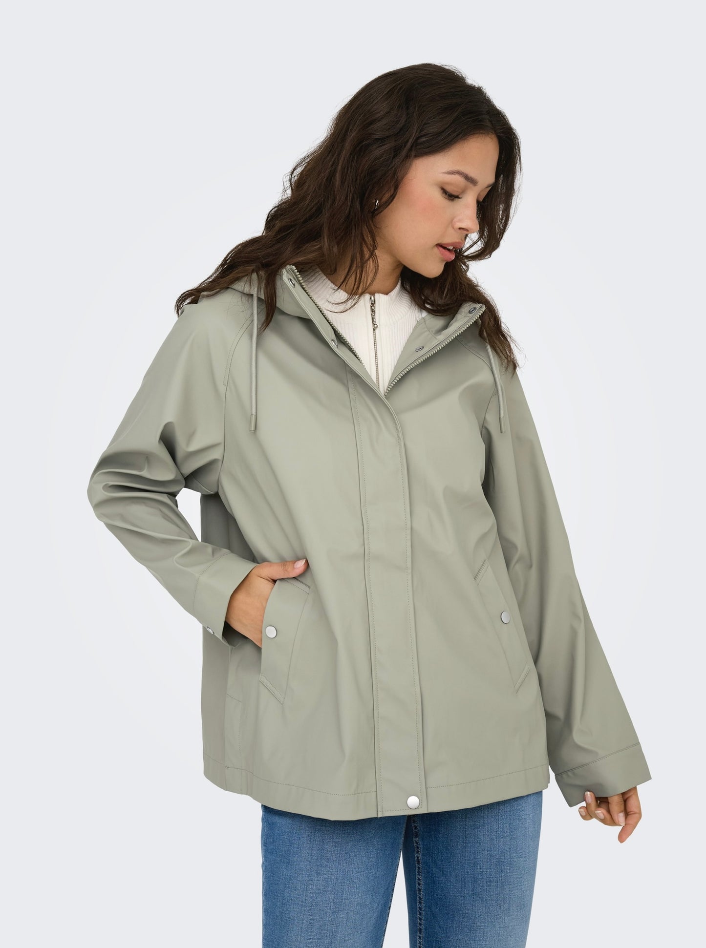 ONLELISA SHORT RAINCOAT