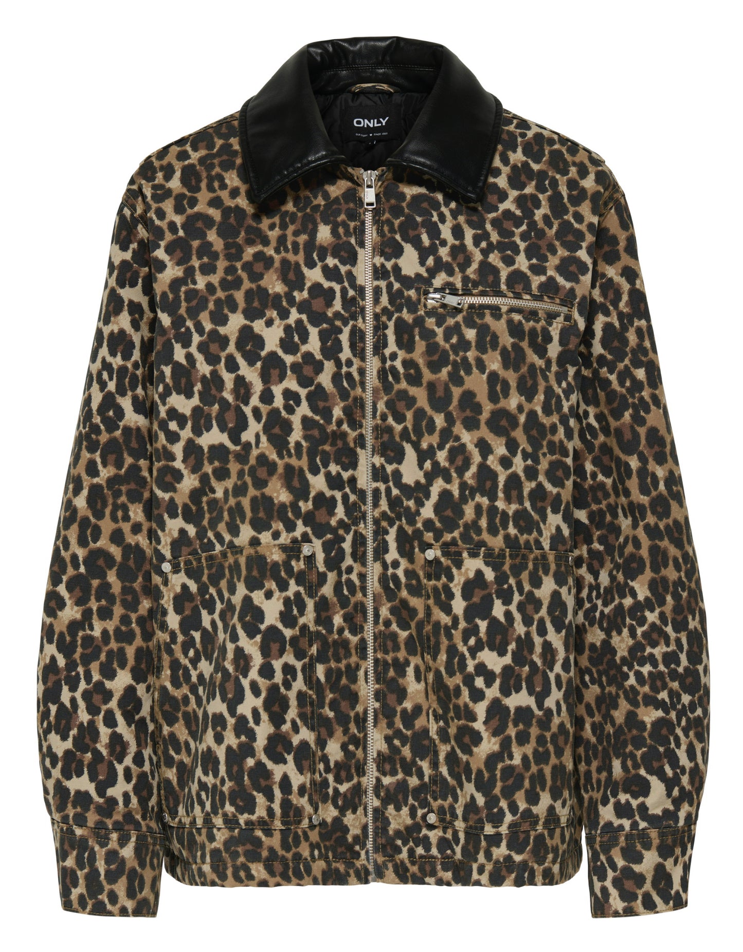 ONLIVRA CANVAS COLLAR JACKET