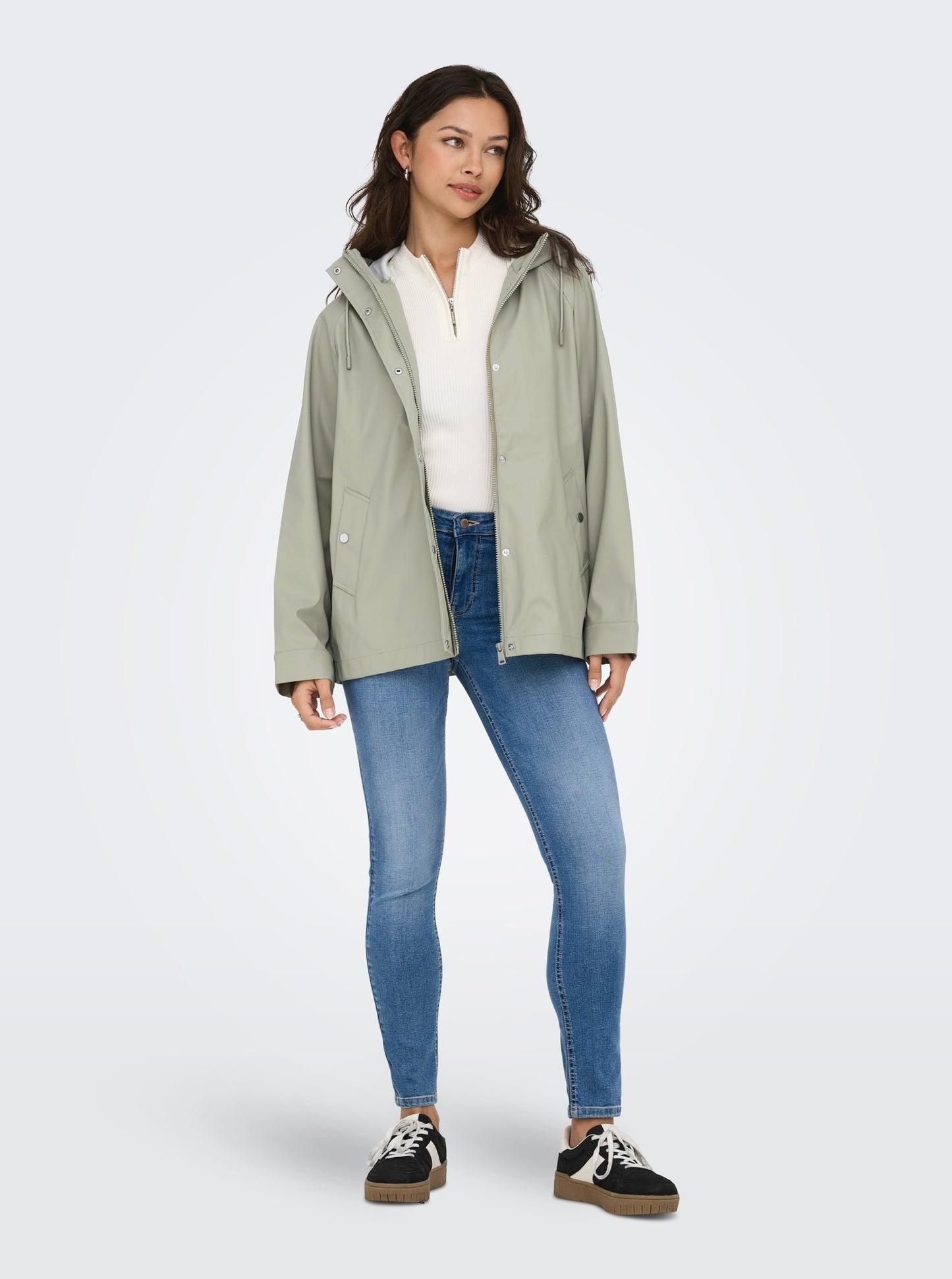 ONLELISA SHORT RAINCOAT