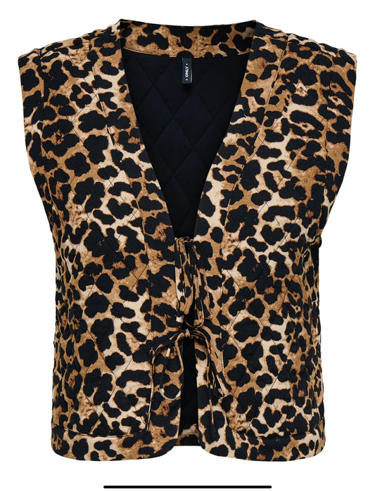 ONLNOVELLA QUILT TIE VEST