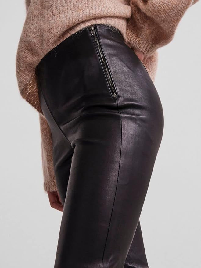 YASZEBA STRETCH LEATHER LEGGINS