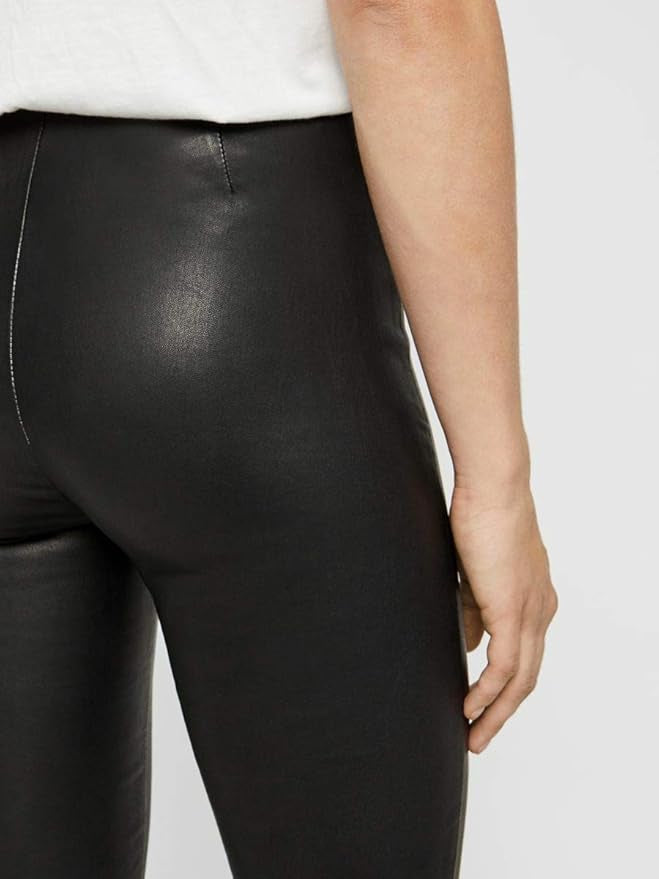 YASZEBA STRETCH LEATHER LEGGINS