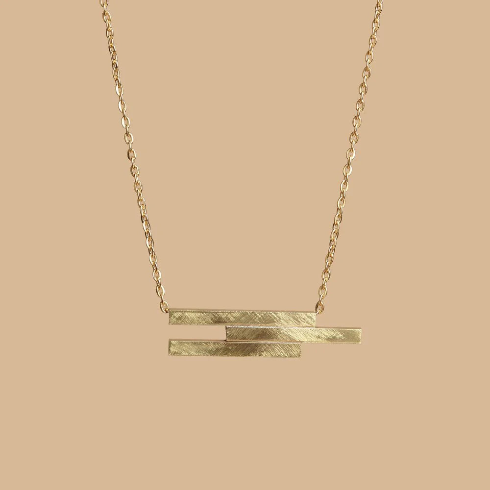 Geo Offset Necklace