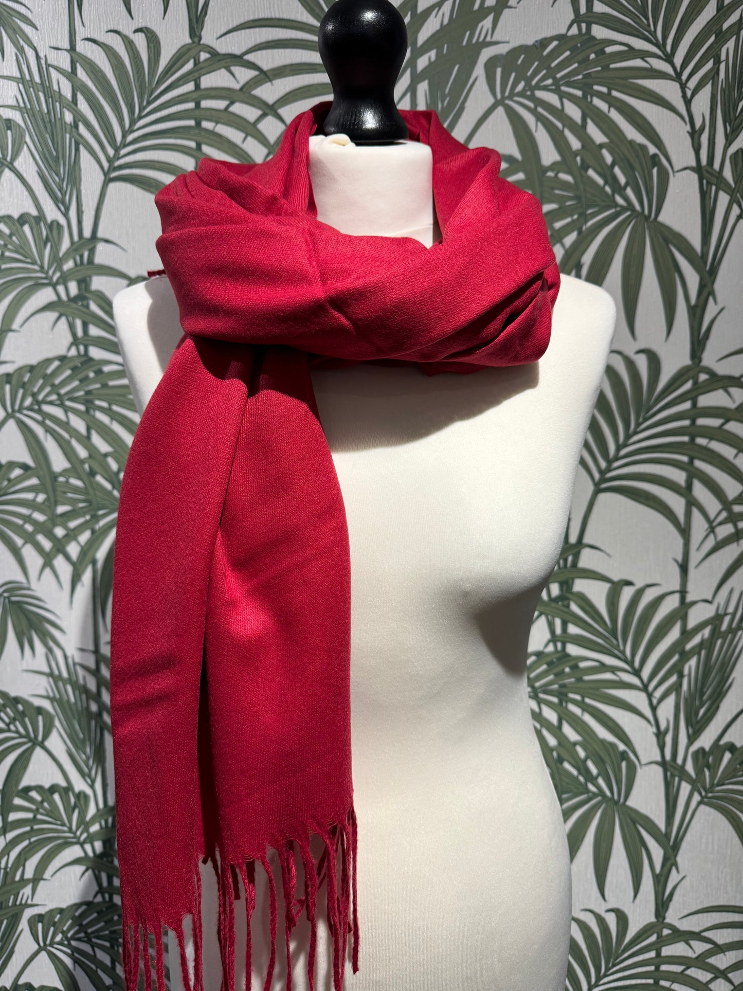 Lucia Scarf Red