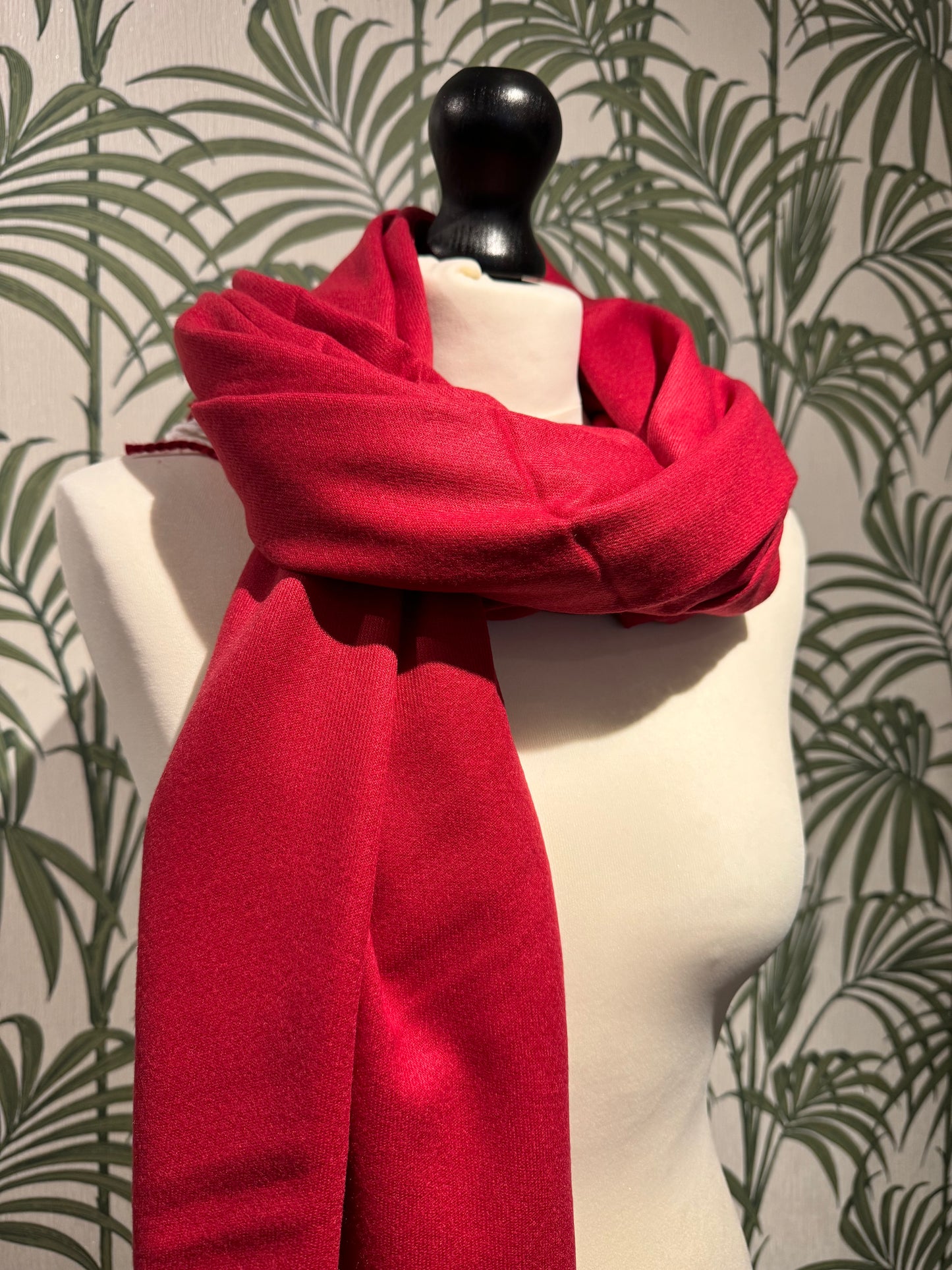 Lucia Scarf Red