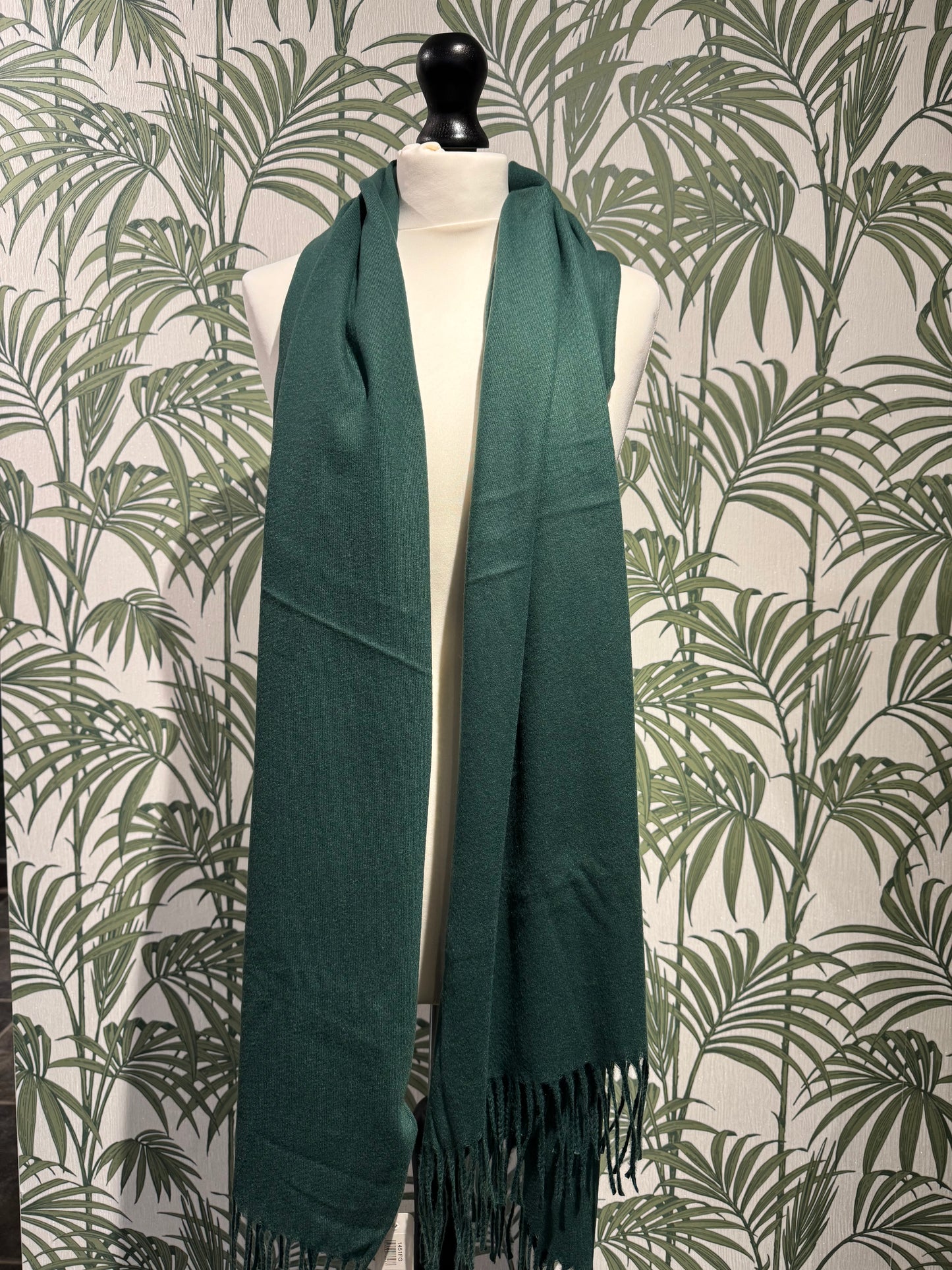 Lucia Scarf Dark Green