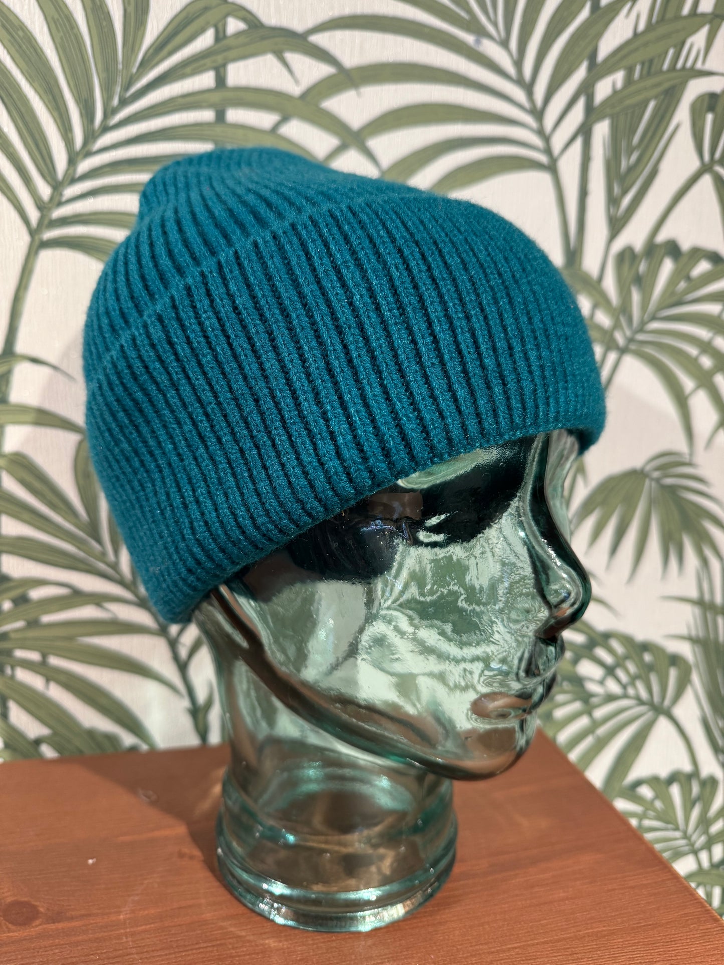 Ribbed Knit Beanie Hat