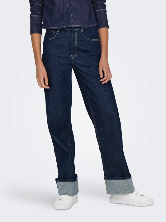 ONLMERCHER DARK BLUE DENIM