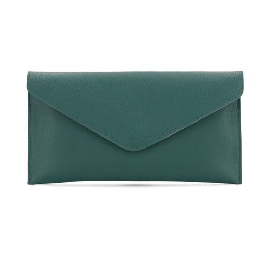 Leather Envelope Clutch