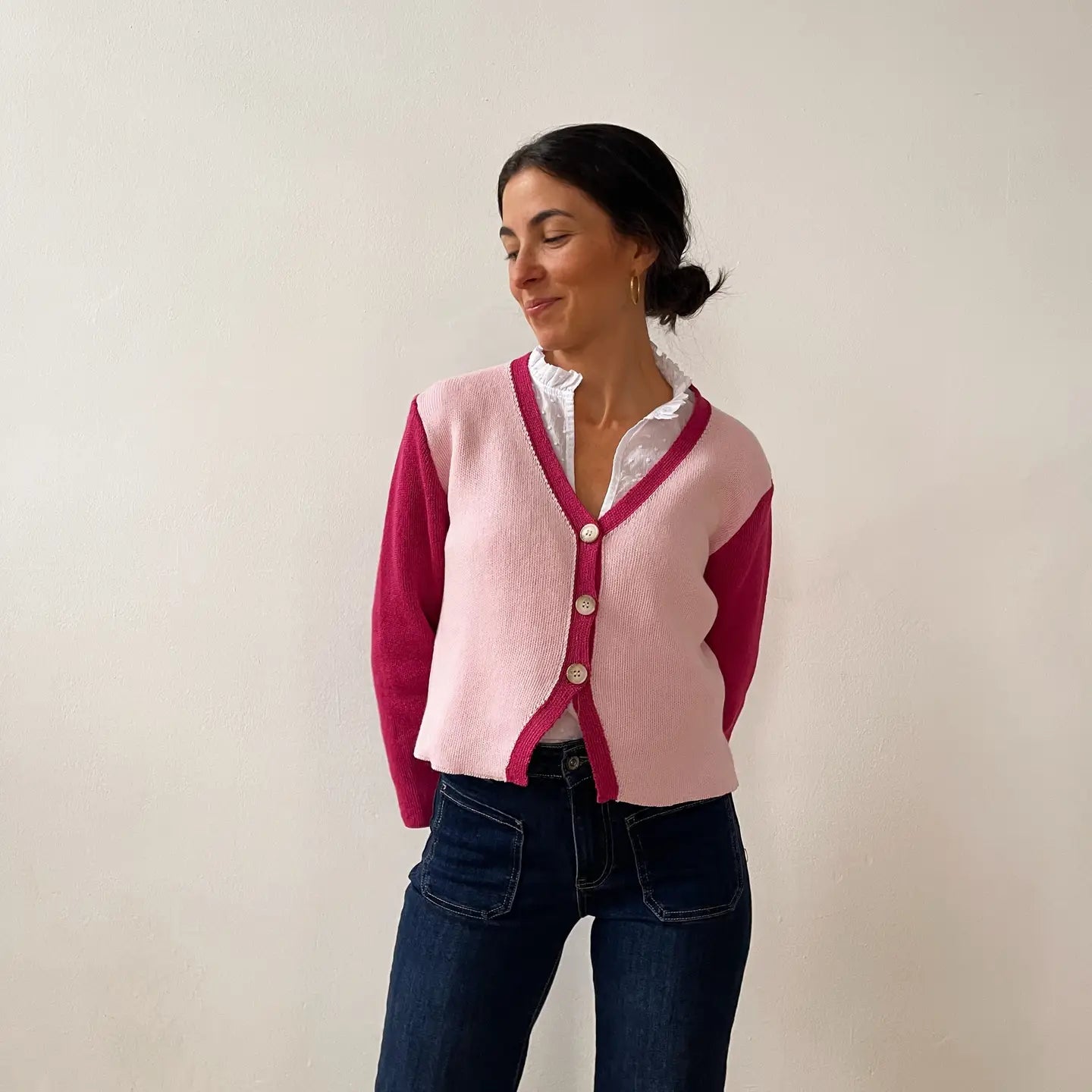 Rous Pink Cardigan