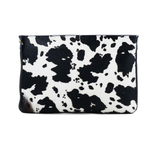 Animal Print Leather Pouch