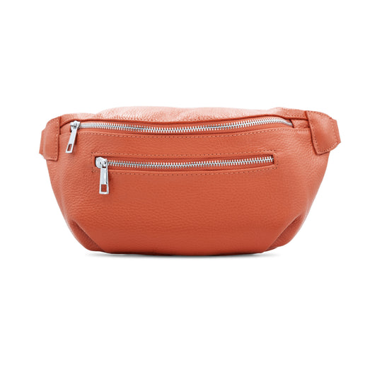 Leather Sling Bag with Purse