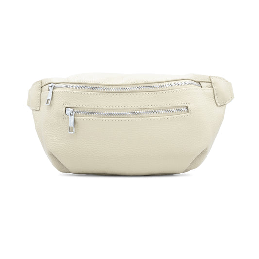 Leather Sling Bag with Purse Stone
