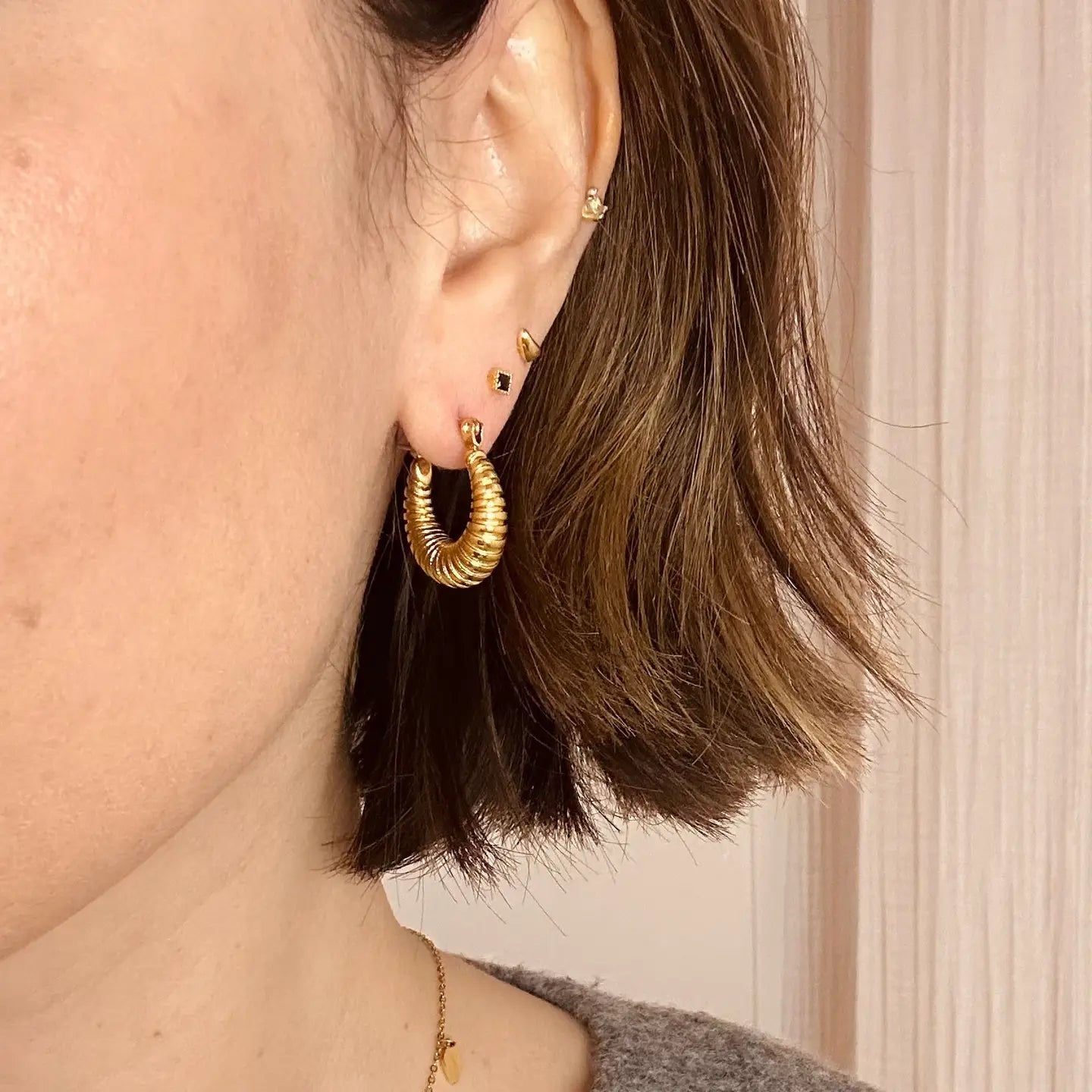 Everyday Vintage Hoop Earrings