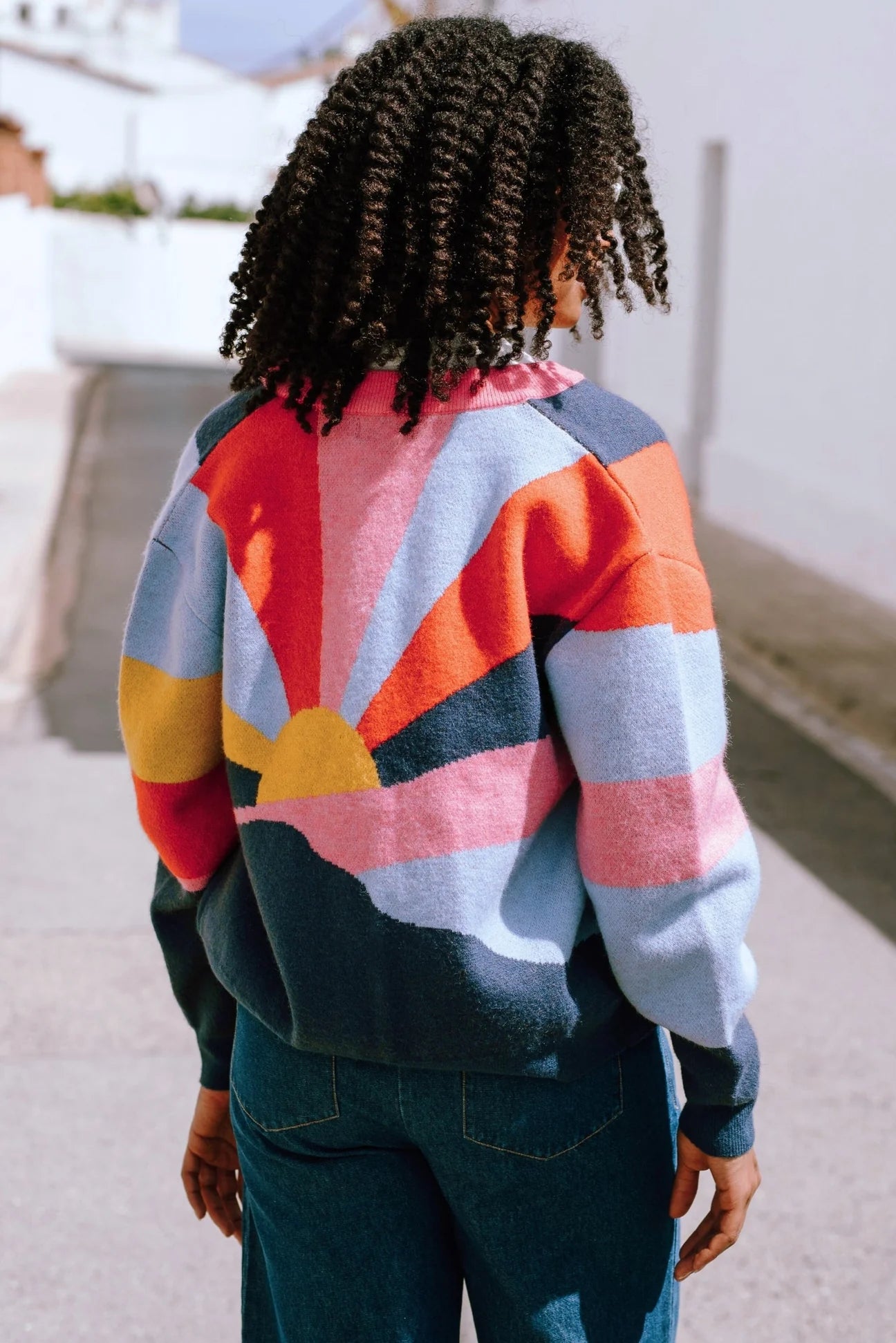 Solana Knitted Bomber