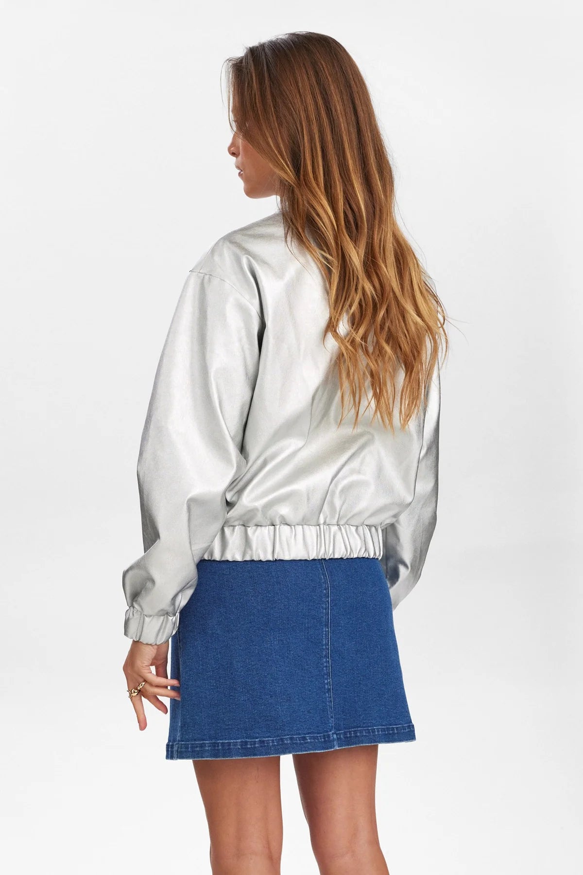 NUELLANORA METALLIC JACKET