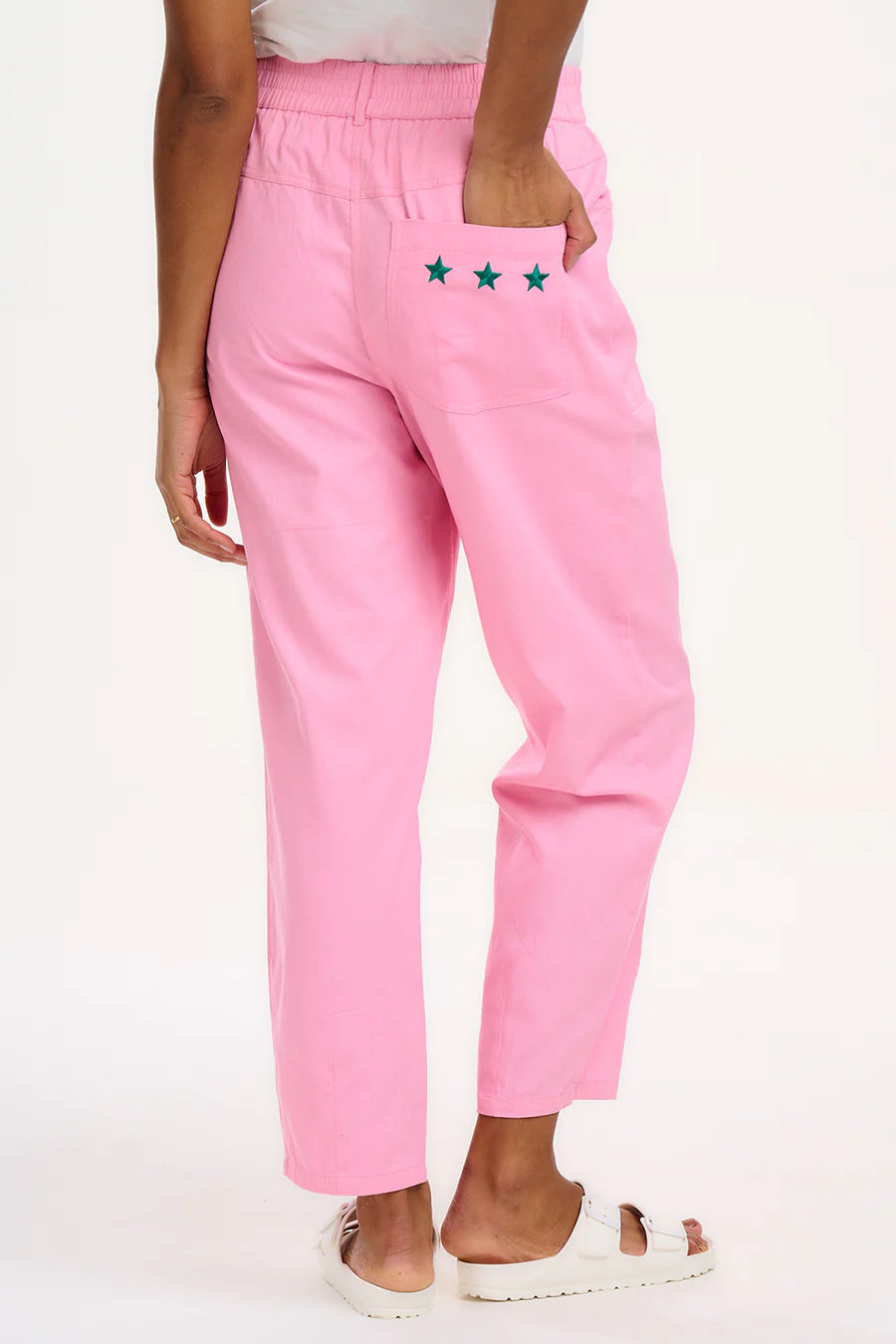 Rowan Trousers - Pink, Triple Star