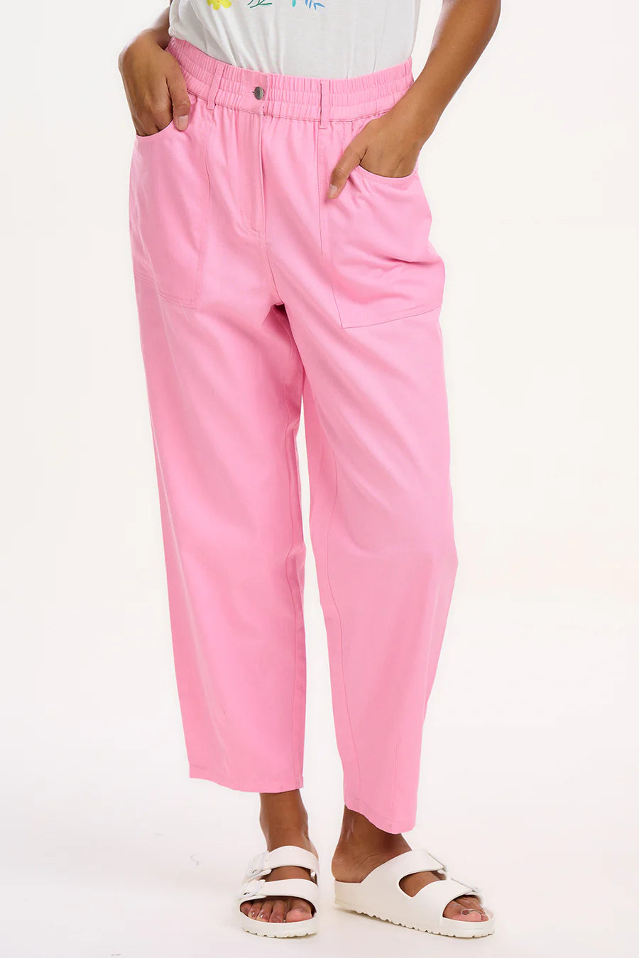Rowan Trousers - Pink, Triple Star