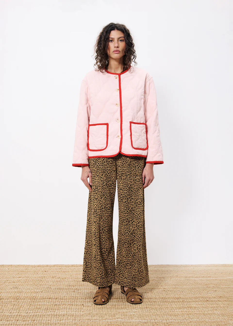 ALEZIA RED REVERSIBLE JACKET