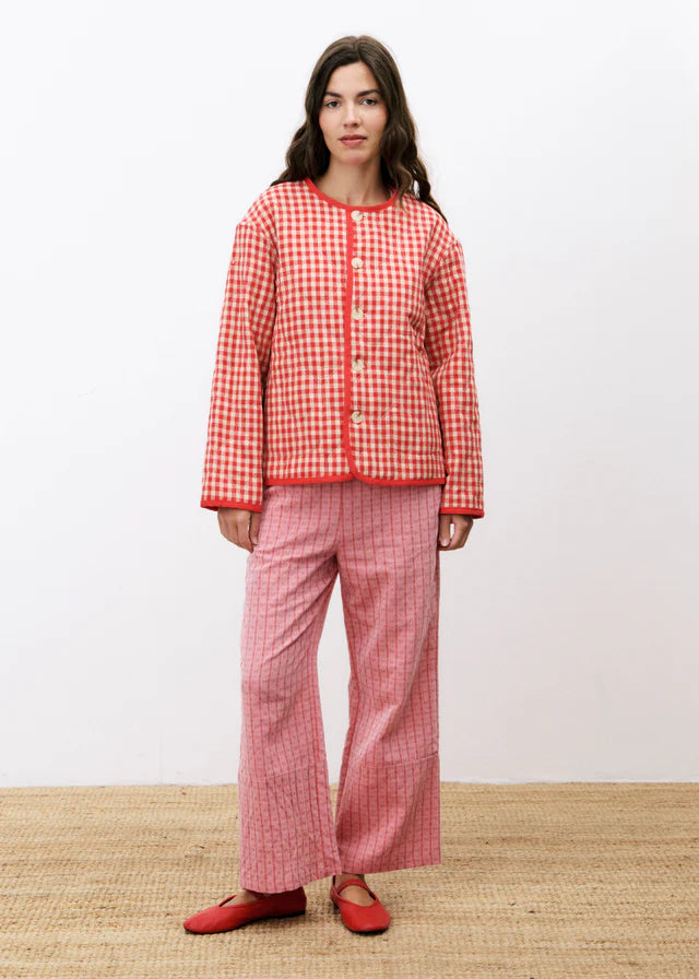 ALEZIA RED REVERSIBLE JACKET