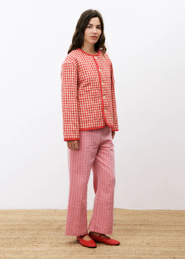 ALEZIA RED REVERSIBLE JACKET