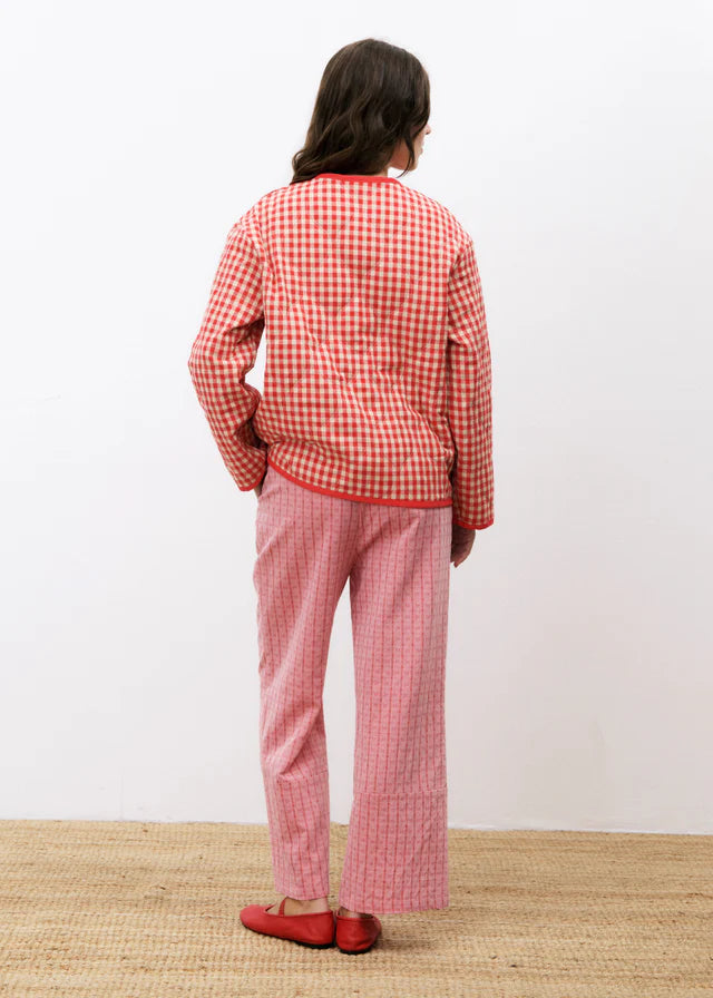 ALEZIA RED REVERSIBLE JACKET