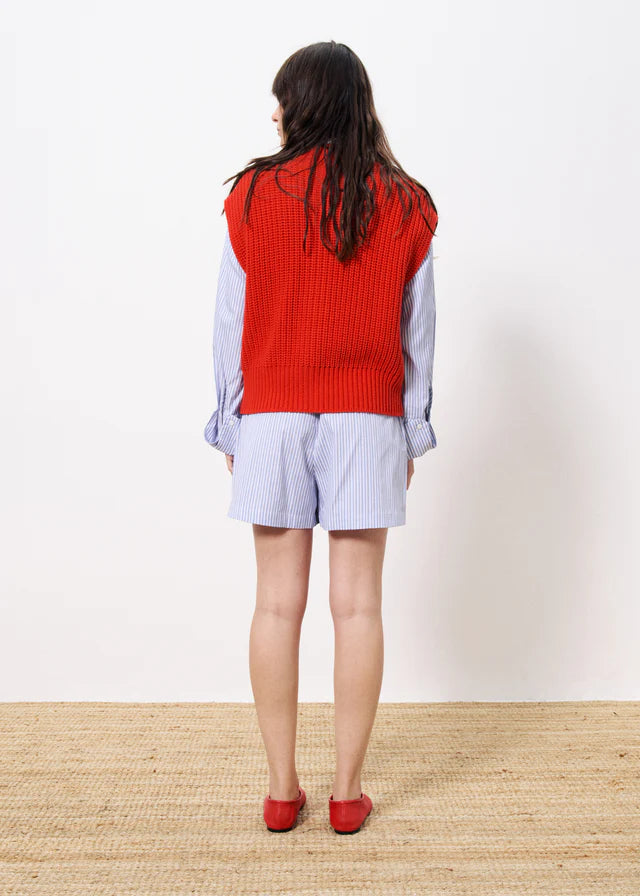 CARMELE RED SWEATER